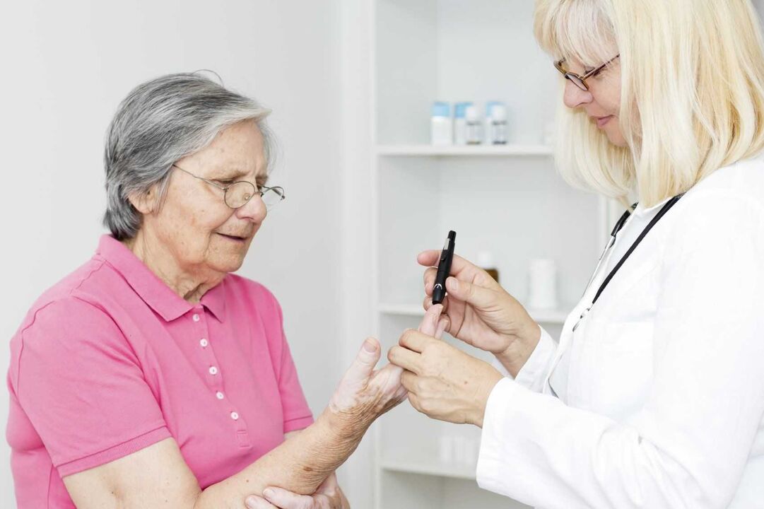 Insuline -afhankelijke diabetes wordt meestal gevonden bij ouderen